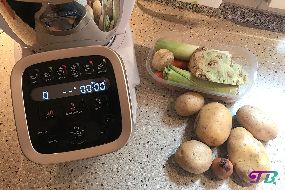 Kartoffelsuppe Zutaten Prep & Cook