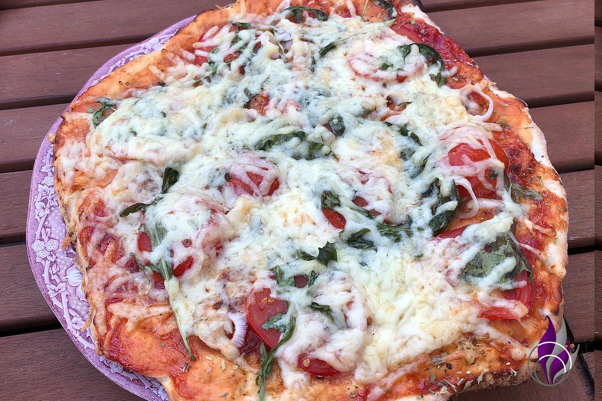 Pizza DIY Margherita fertig